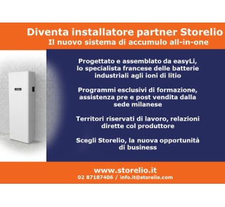 diventa installatore partner storelio